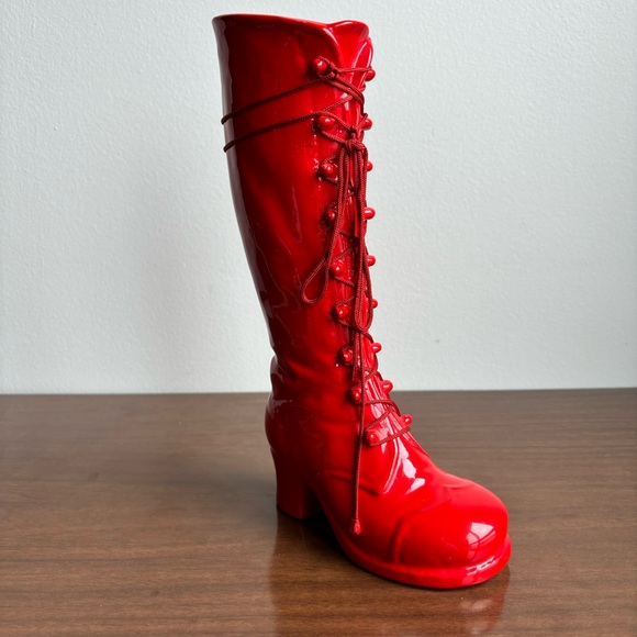 Vintage Ceramic Boot Bank - Picture 2 of 10